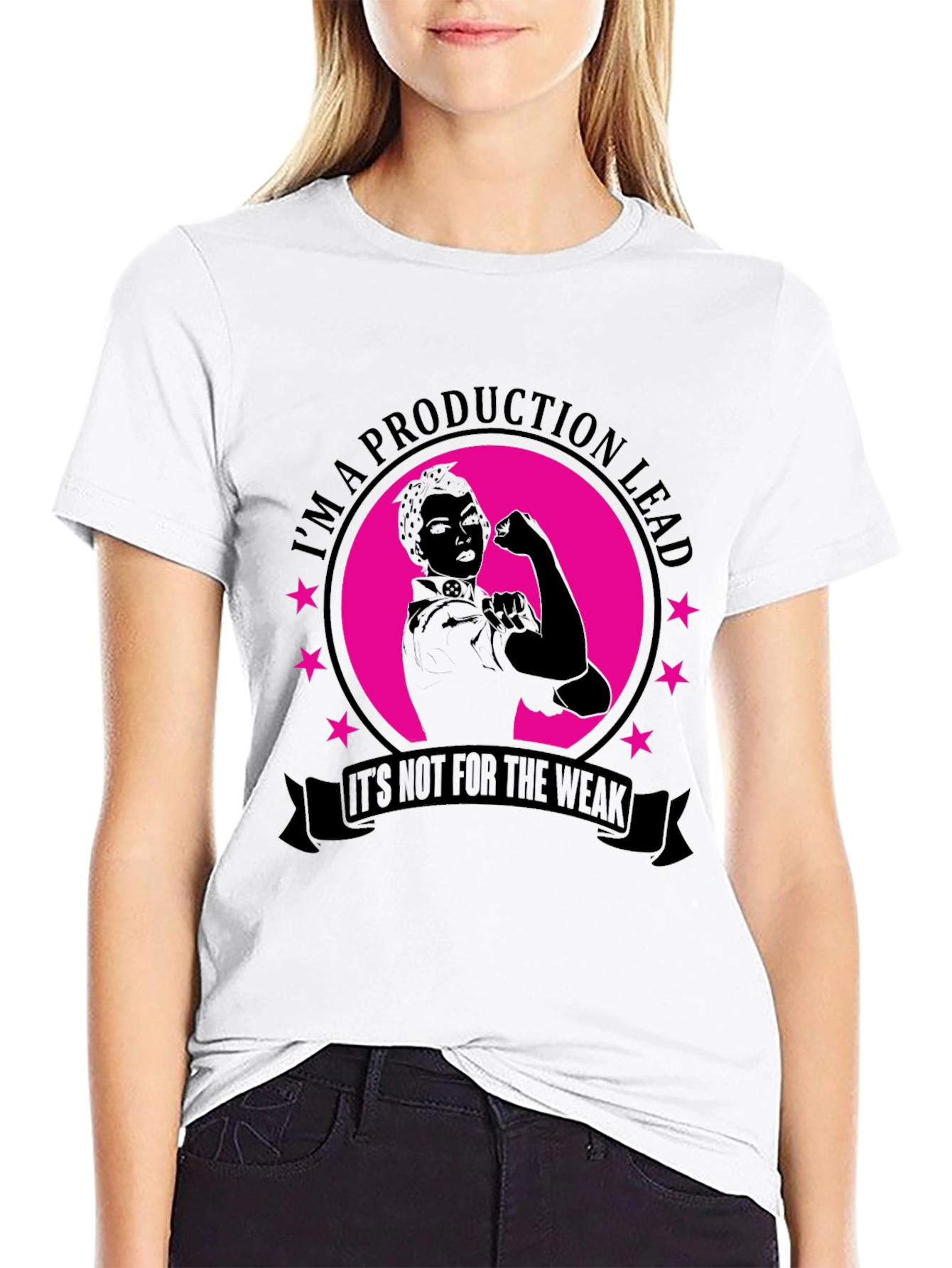 Production Lead Strong Woman Graphic Tee