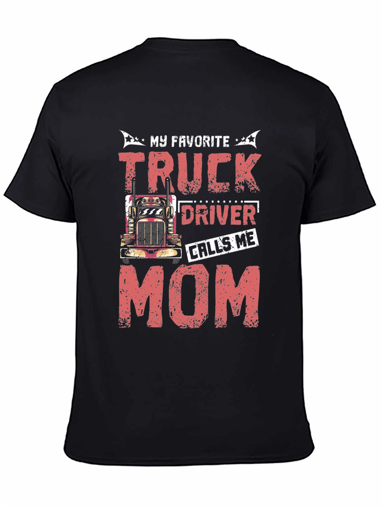 Truck Drivers Mom Graphic T-Shirt
