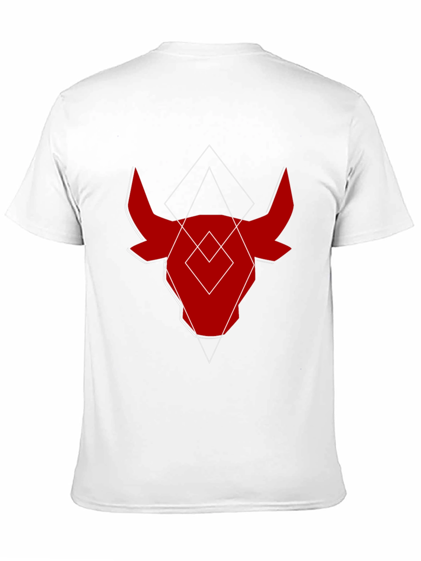 Abstract Bull Graphic Tee - Modern Menswear