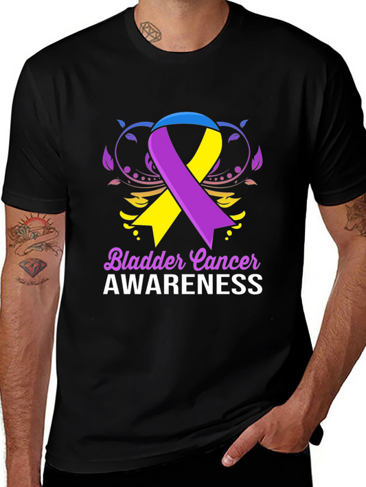 Bladder Cancer Awareness Ribbon T-Shirt