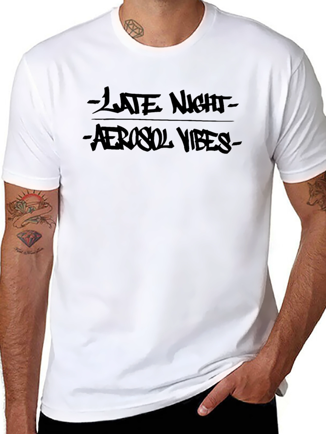 Late Night Aerosol Vibes Graphic Tee