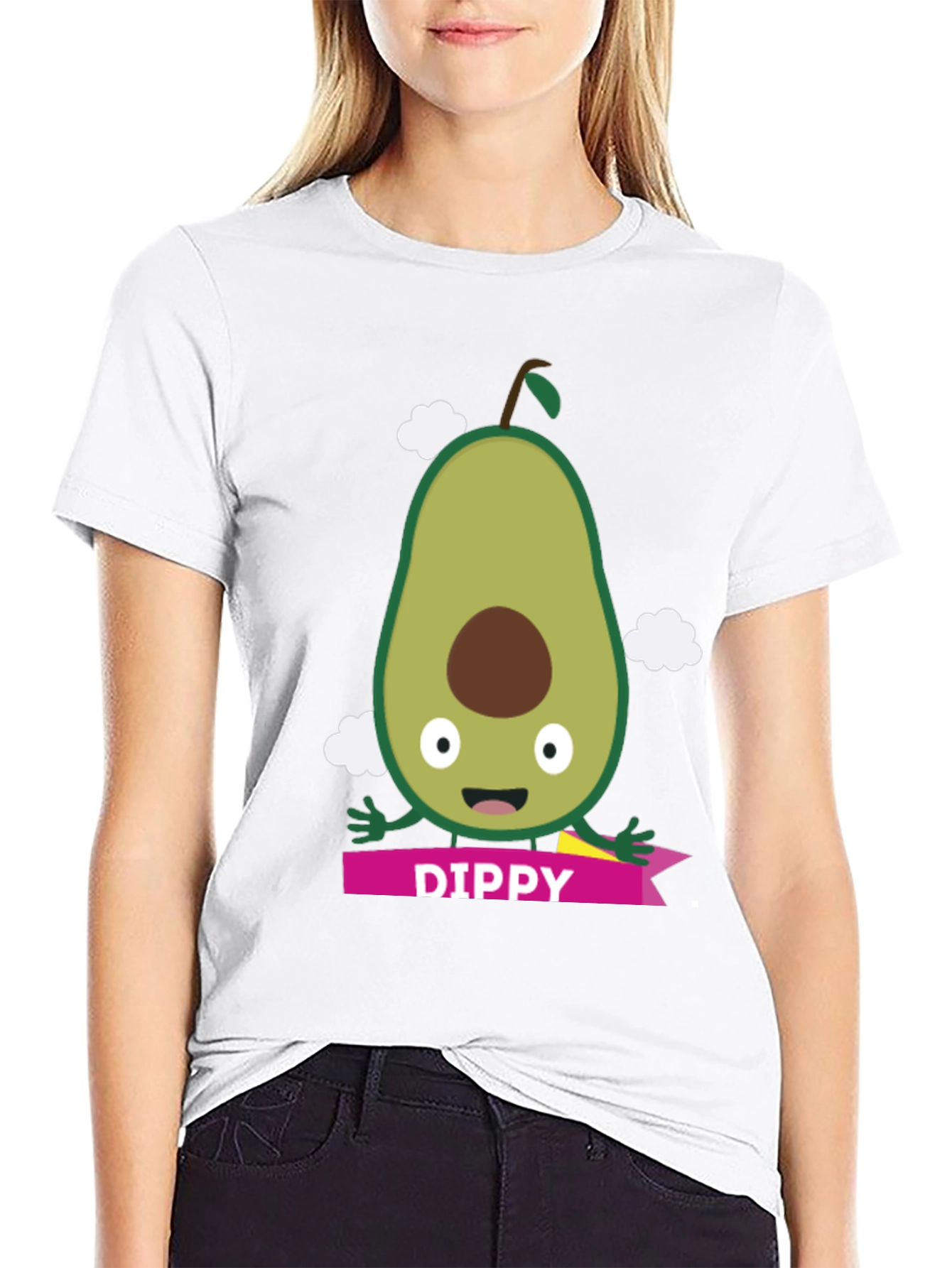 Dippy Avocado T-Shirt - Quirky & Fun!