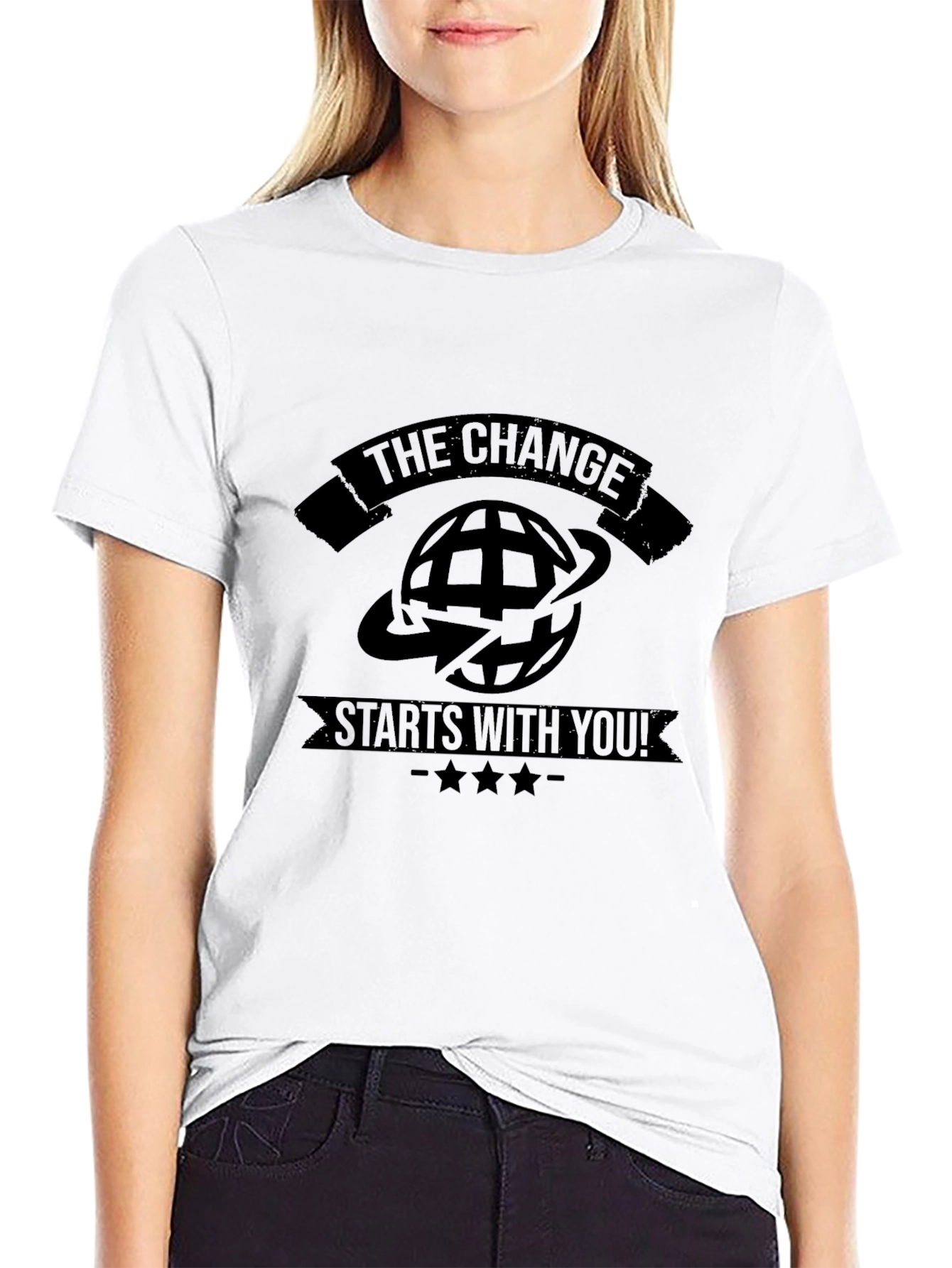 The Change Starts With You! Graphic Tee