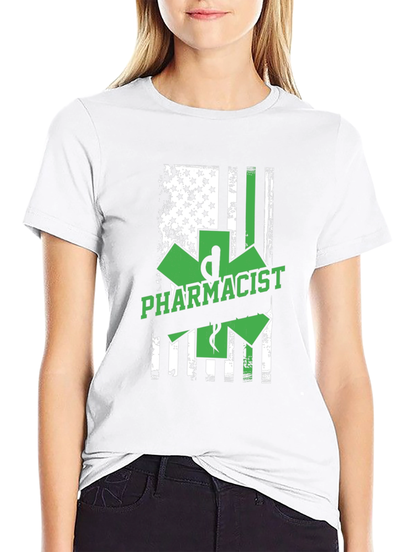 Pharmacist American Flag T-Shirt