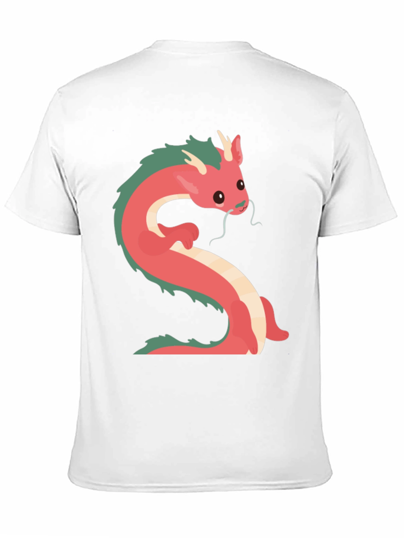 Dragon Graphic T-Shirt - Casual Black Tee