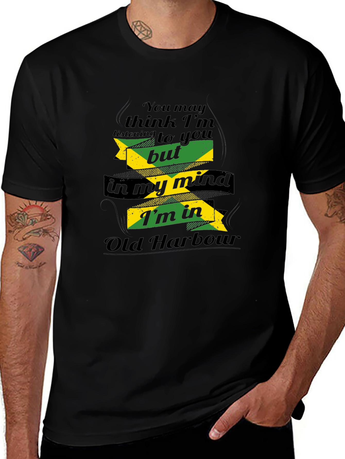 Jamaican Pride T-Shirt - Old Harbour State of Mind