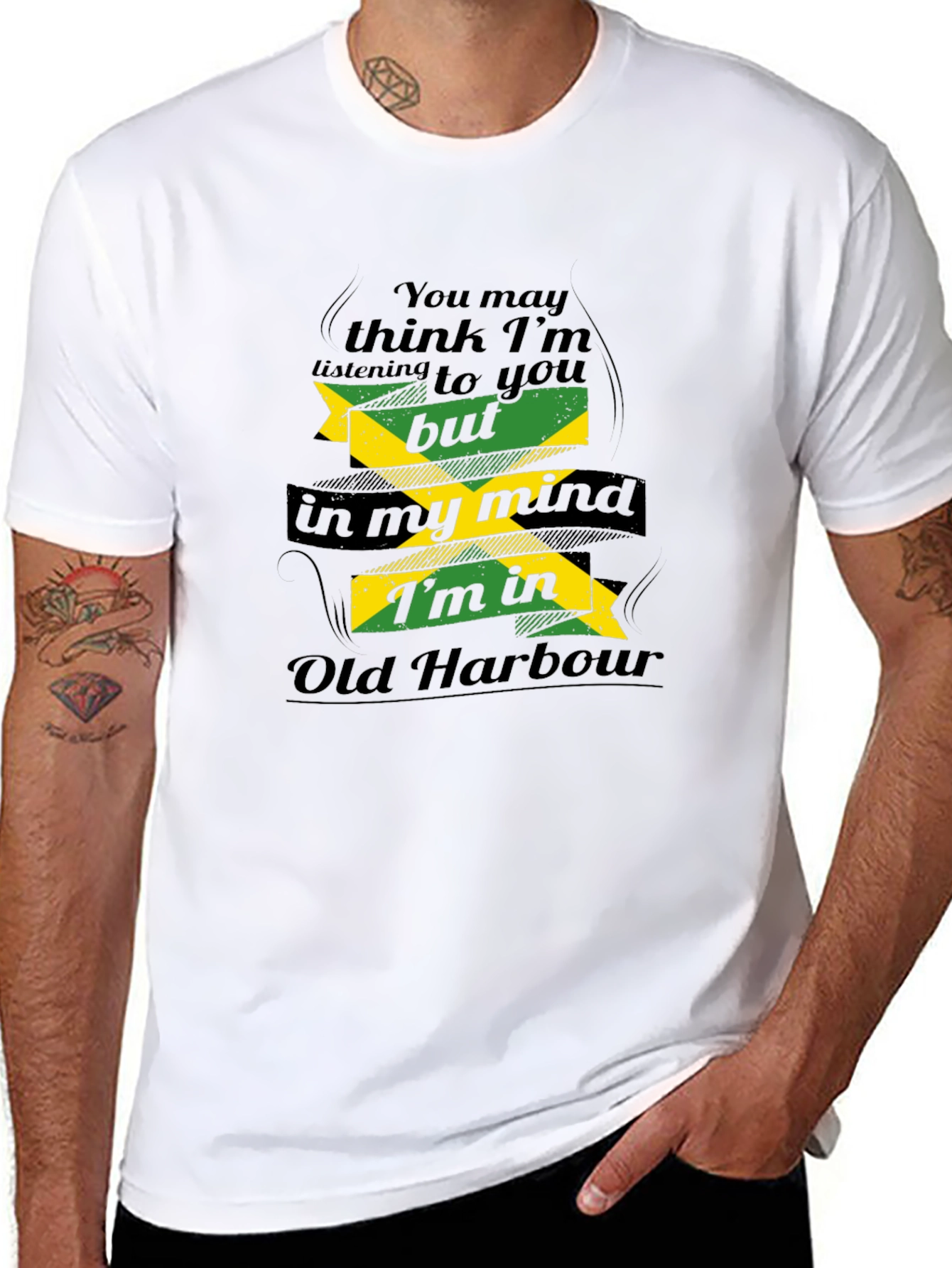 Jamaican Pride T-Shirt - Old Harbour State of Mind