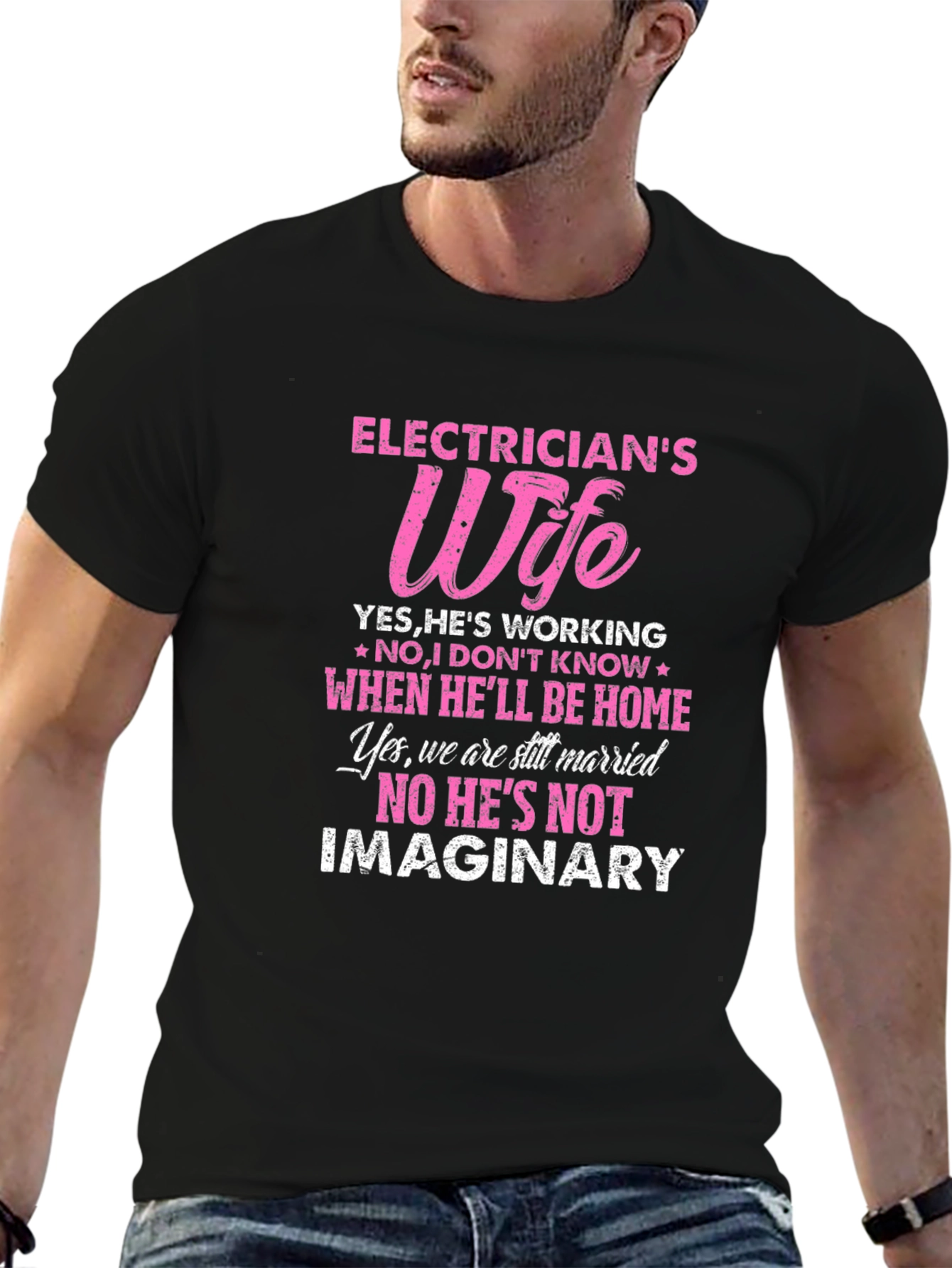 Electricians Wife Graphic T-Shirt