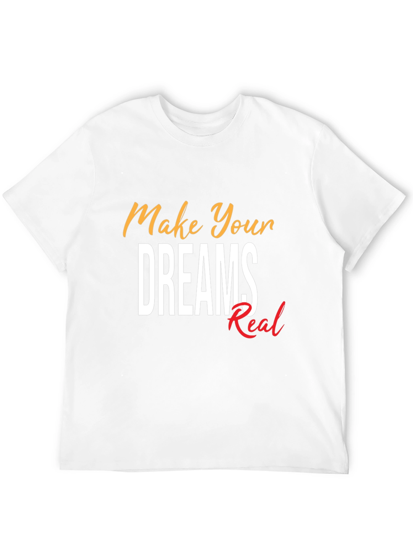 Make Your Dreams Real Graphic Tee - Black