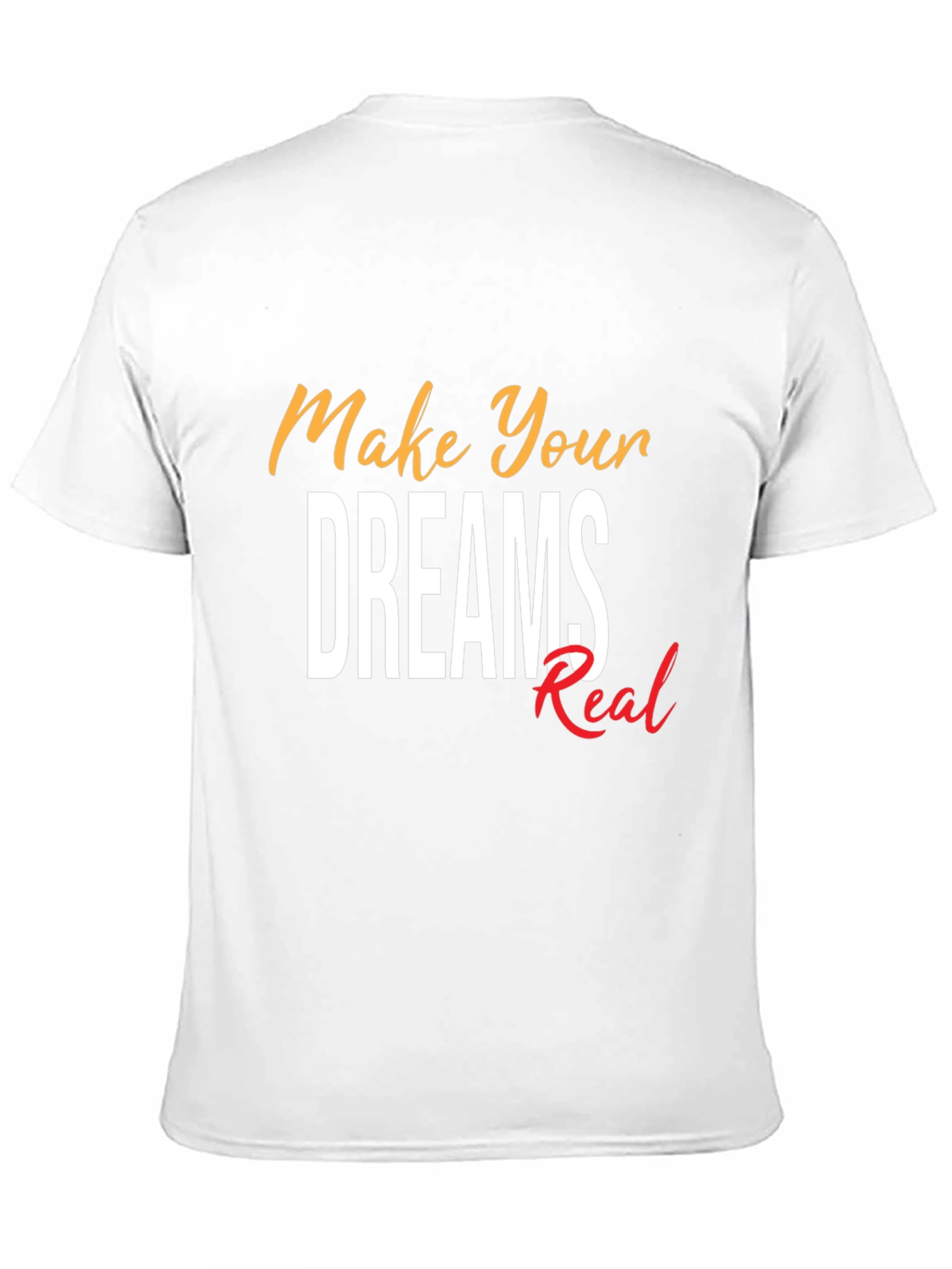 Make Your Dreams Real Graphic Tee - Black
