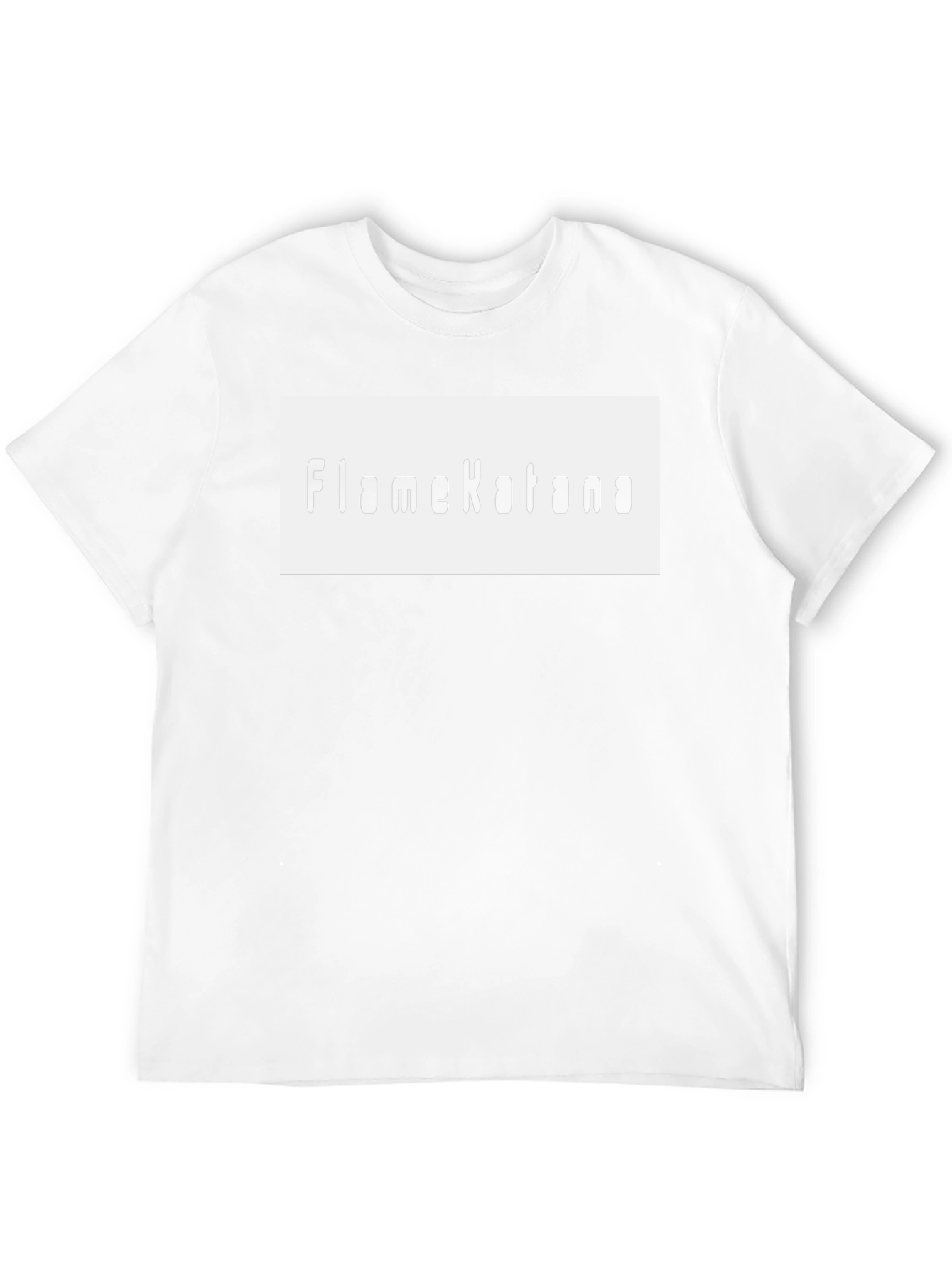 FlameKatana Black Graphic Tee - Stylish Cotton Comfort