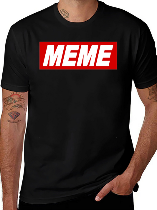 Meme Graphic Tee - Classic Streetwear Style