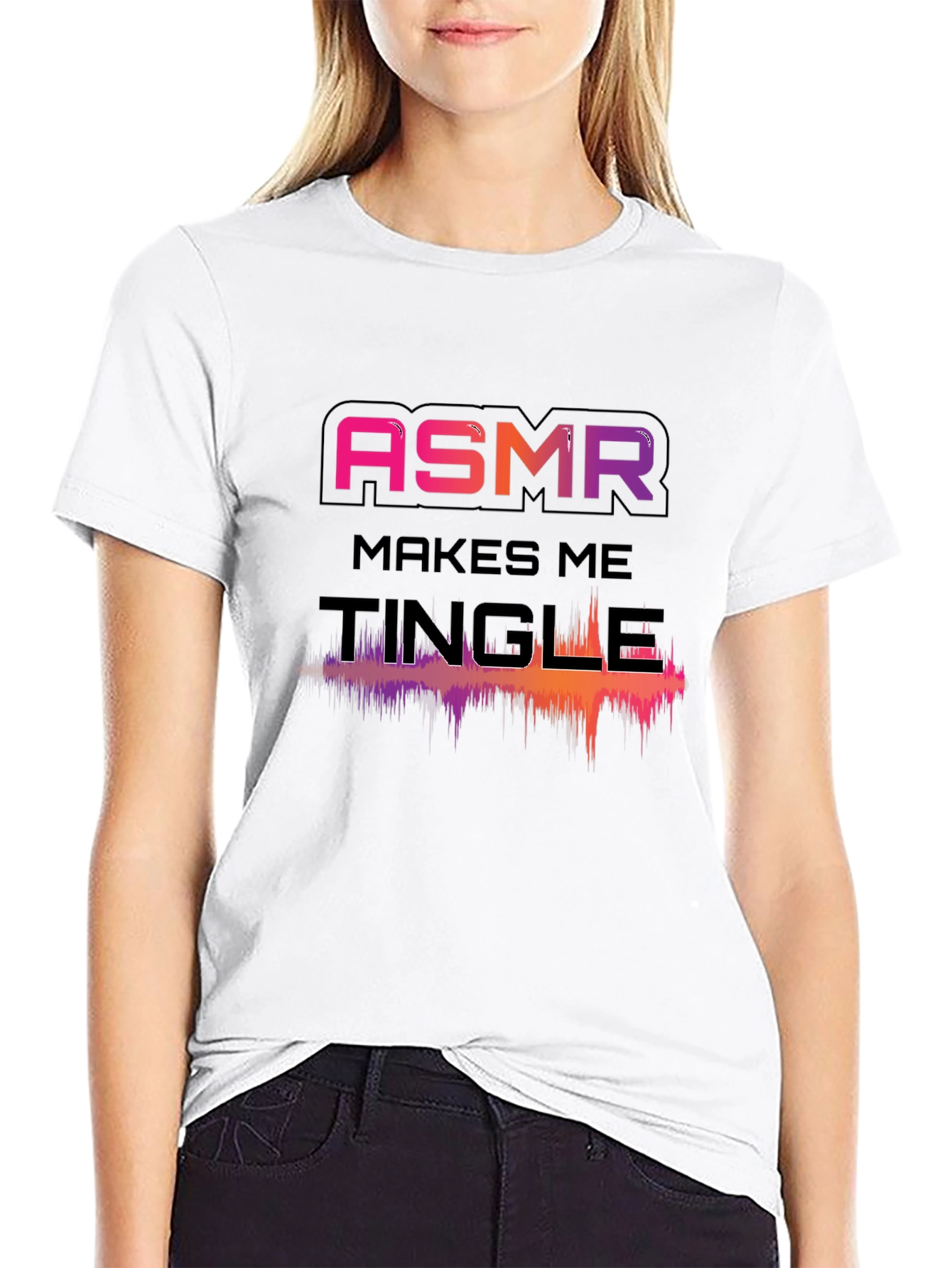 ASMR Makes Me Tingle Graphic Tee