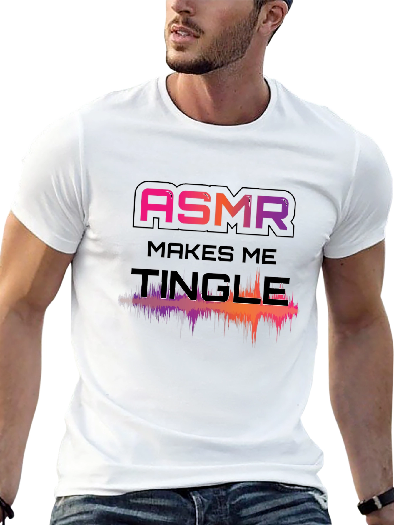 ASMR Makes Me Tingle Graphic Tee