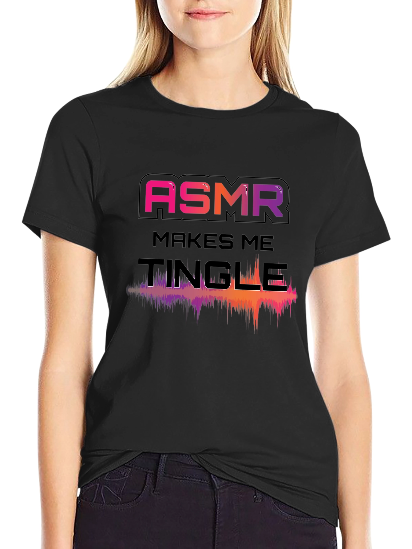 ASMR Makes Me Tingle Graphic Tee