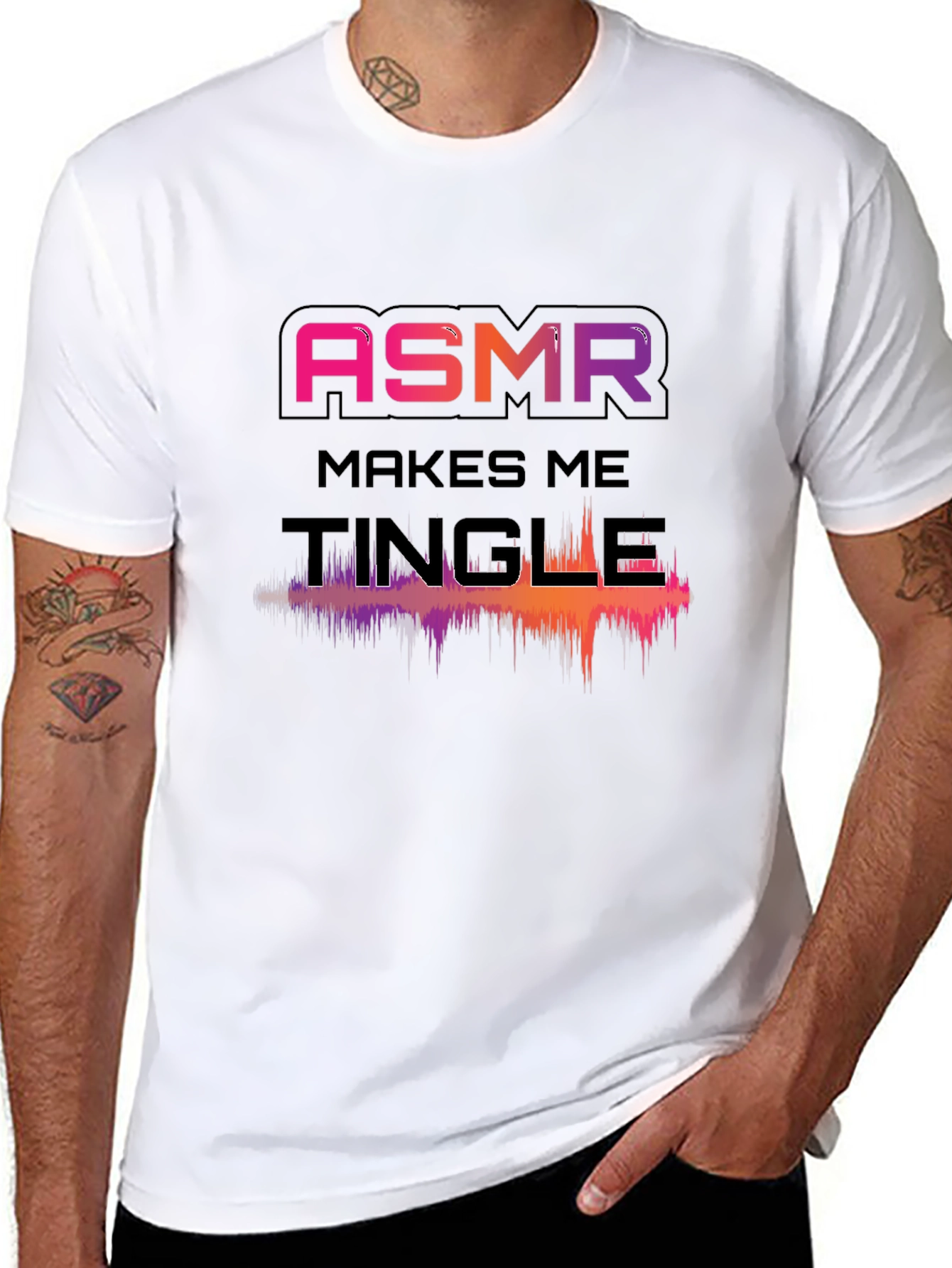 ASMR Makes Me Tingle Graphic Tee