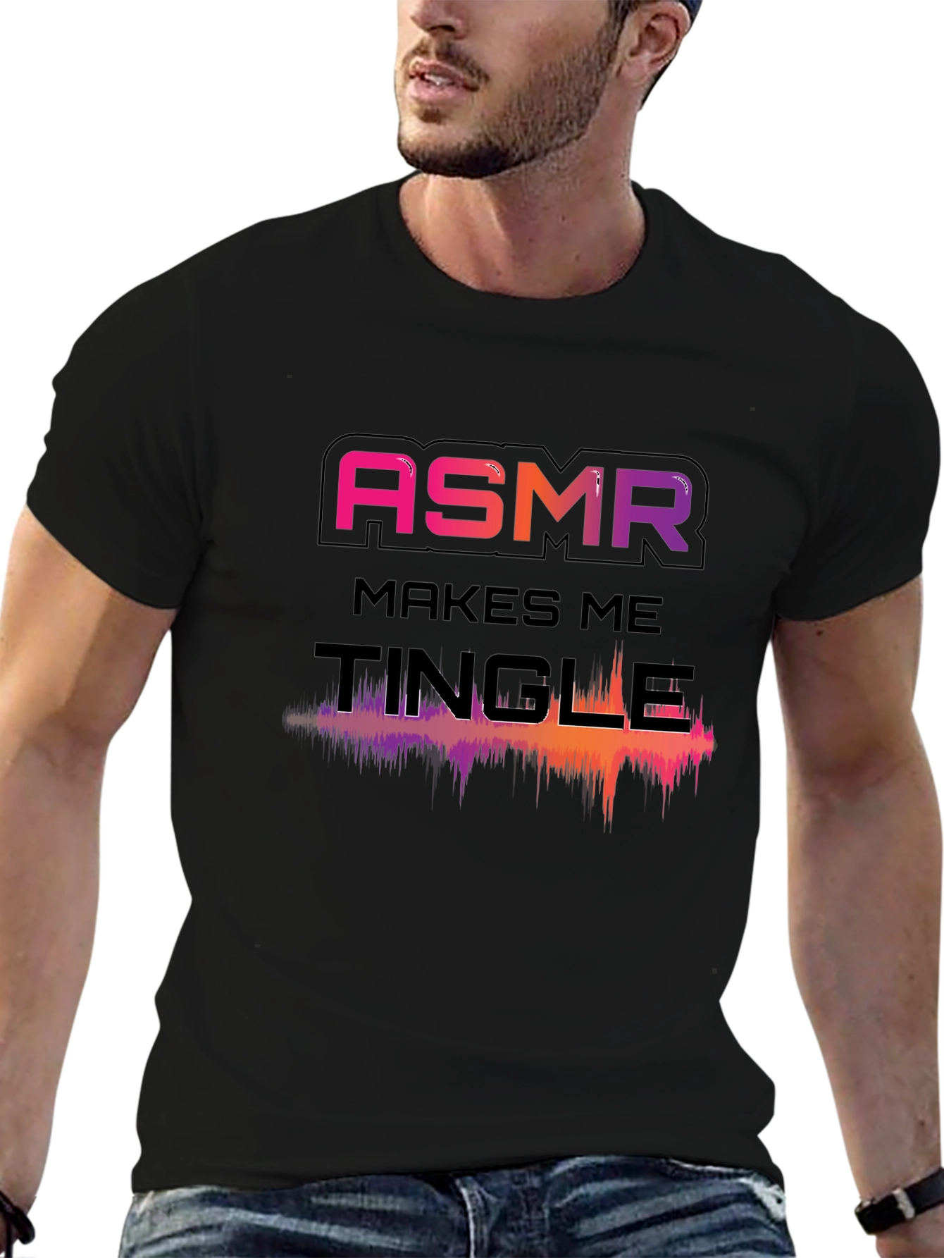 ASMR Makes Me Tingle Graphic Tee