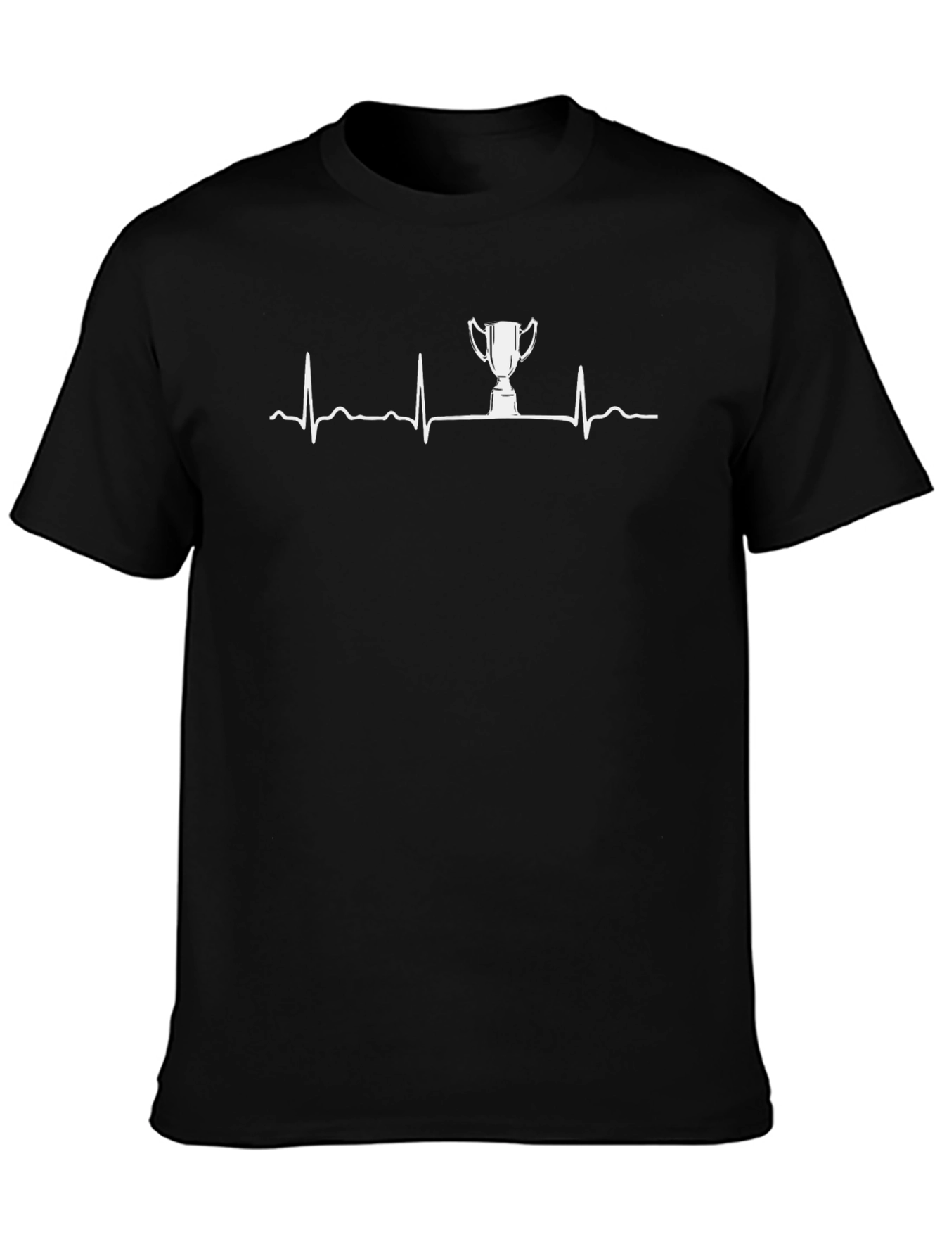 Trophy Heartbeat T-Shirt - Champion Pulse