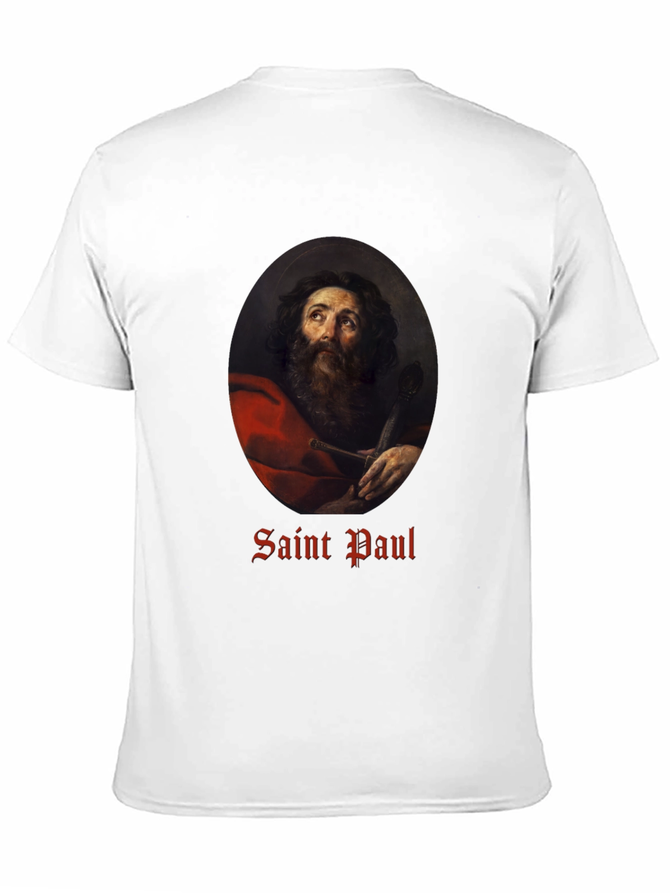 Saint Paul Graphic T-Shirt - Religious Art Tee