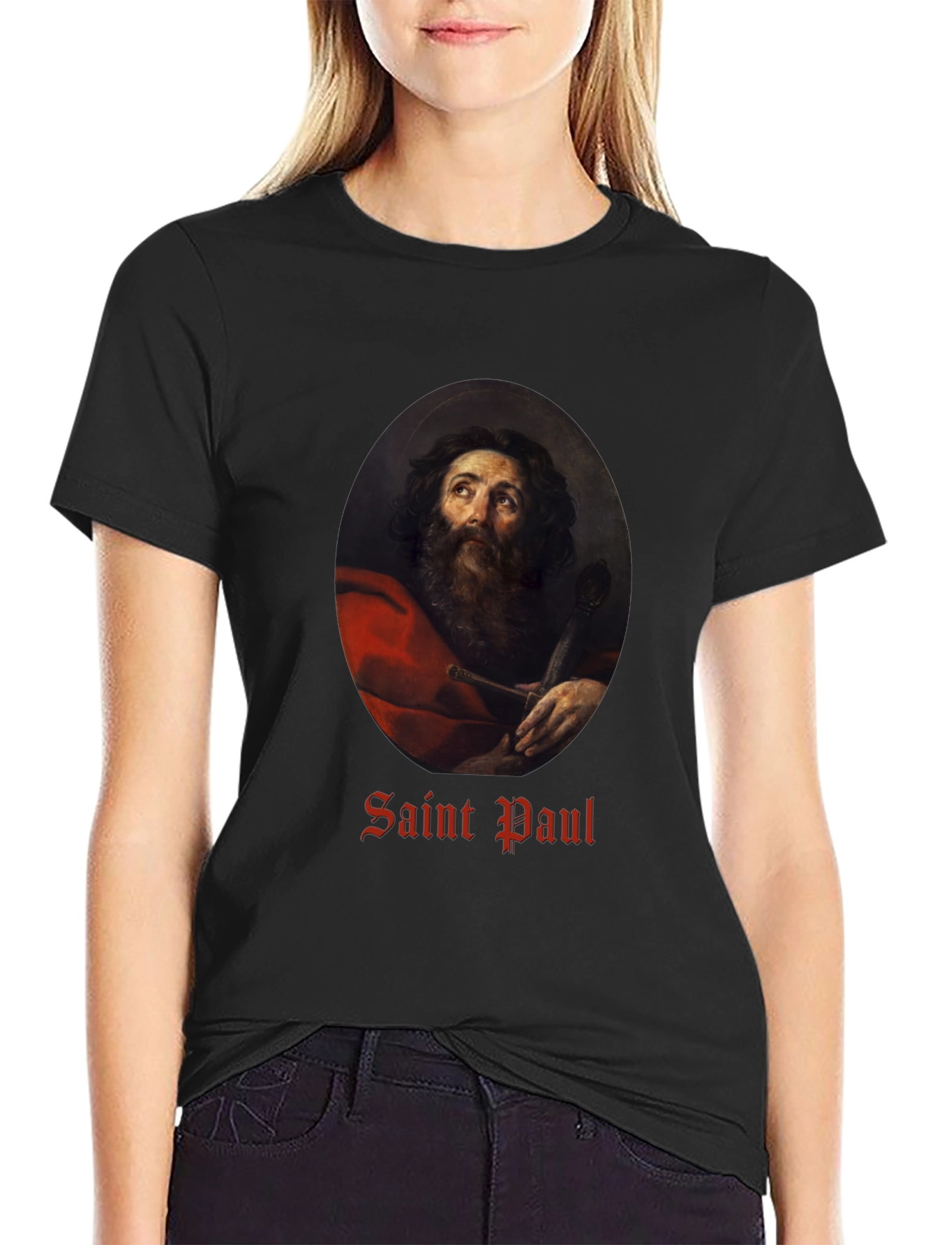Saint Paul Graphic T-Shirt - Religious Art Tee