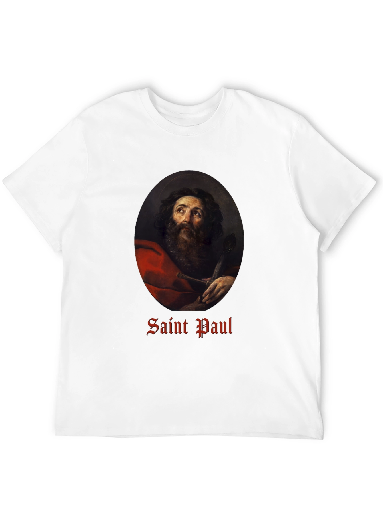 Saint Paul Graphic T-Shirt - Religious Art Tee