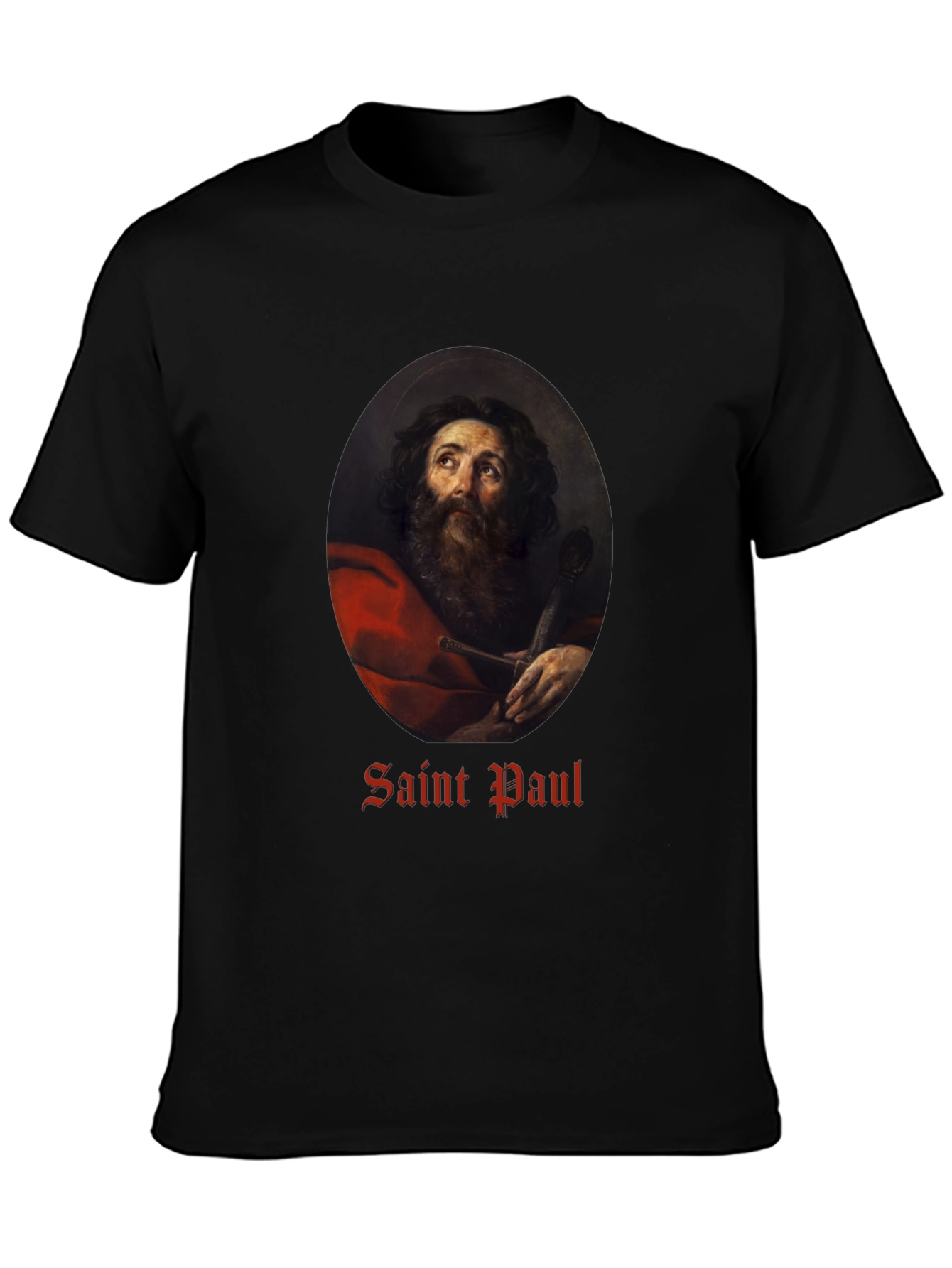 Saint Paul Graphic T-Shirt - Religious Art Tee