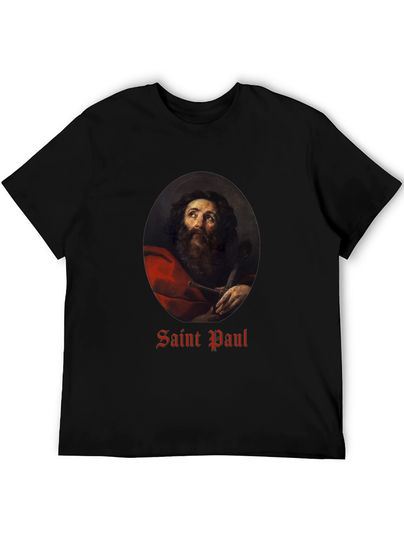 Saint Paul Graphic T-Shirt - Religious Art Tee