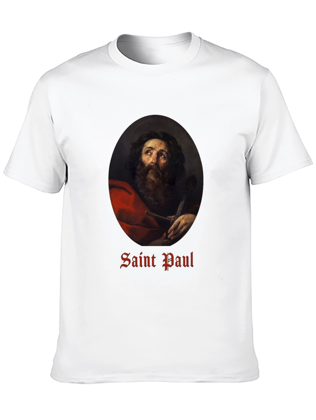 Saint Paul Graphic T-Shirt - Religious Art Tee