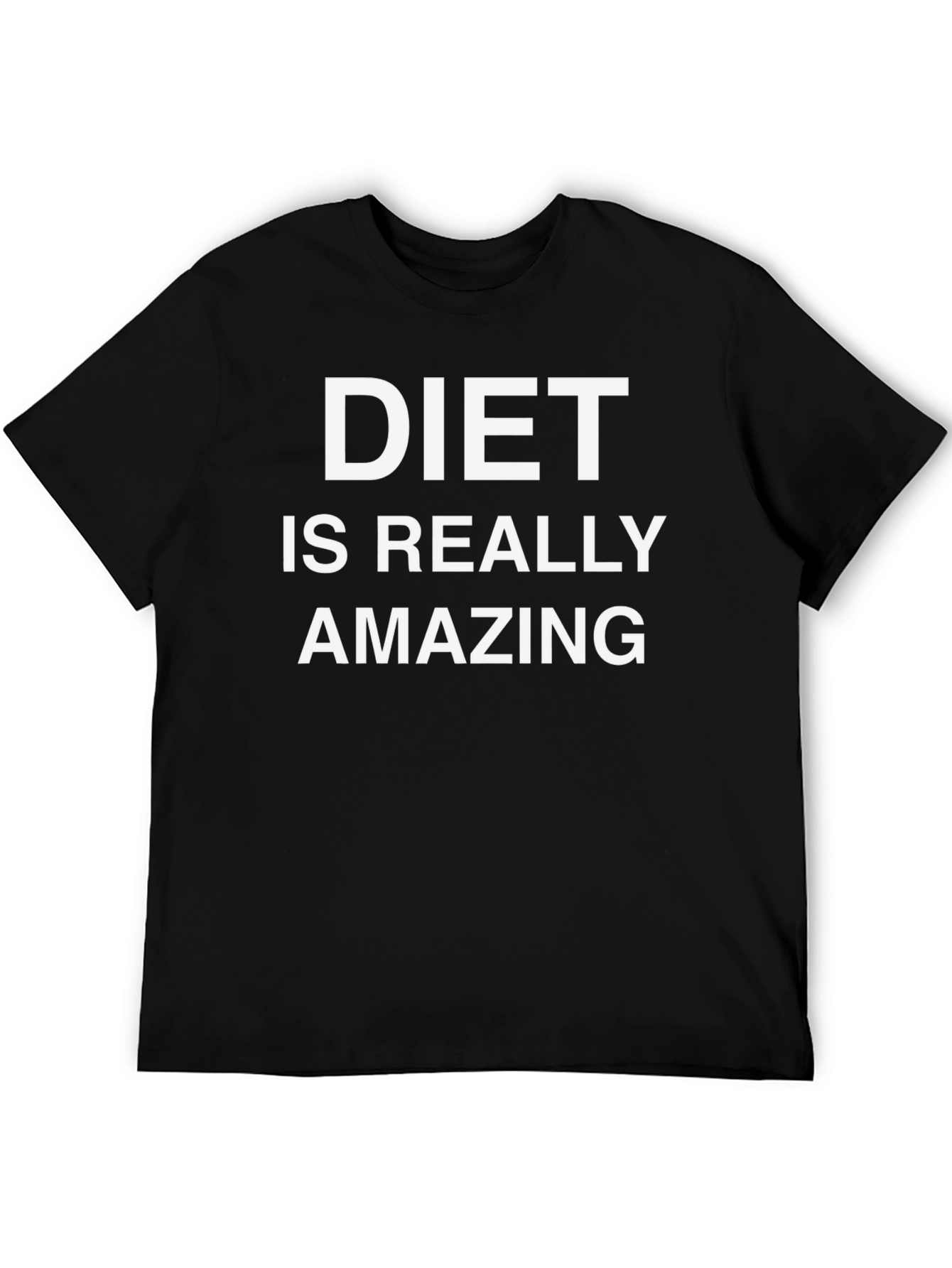 Diet Is Really Amazing Funny Sarcastic T-Shirt