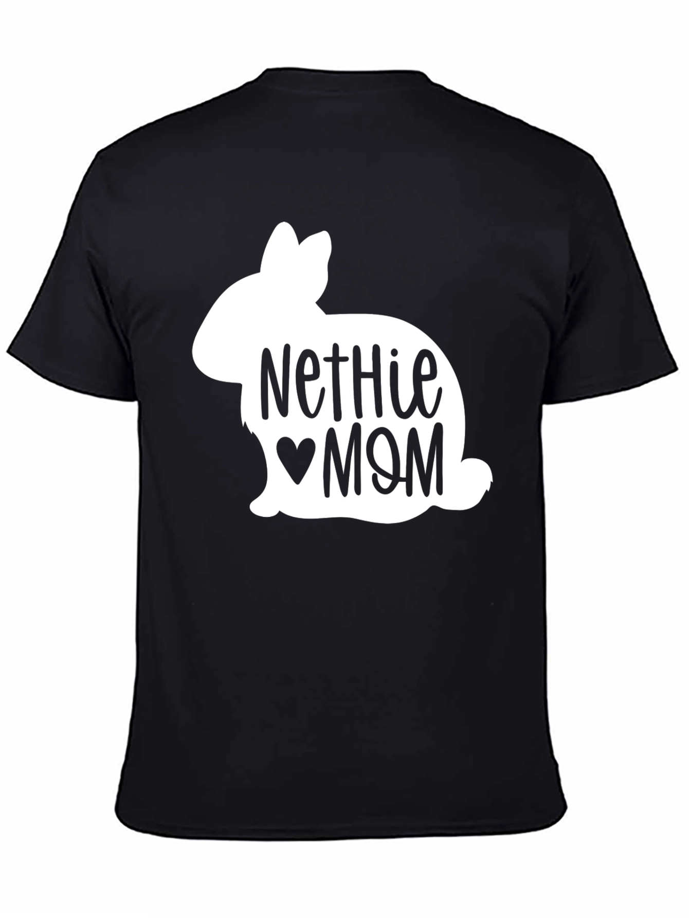 Nethie Mom Bunny T-Shirt - Cute Rabbit Lover Tee