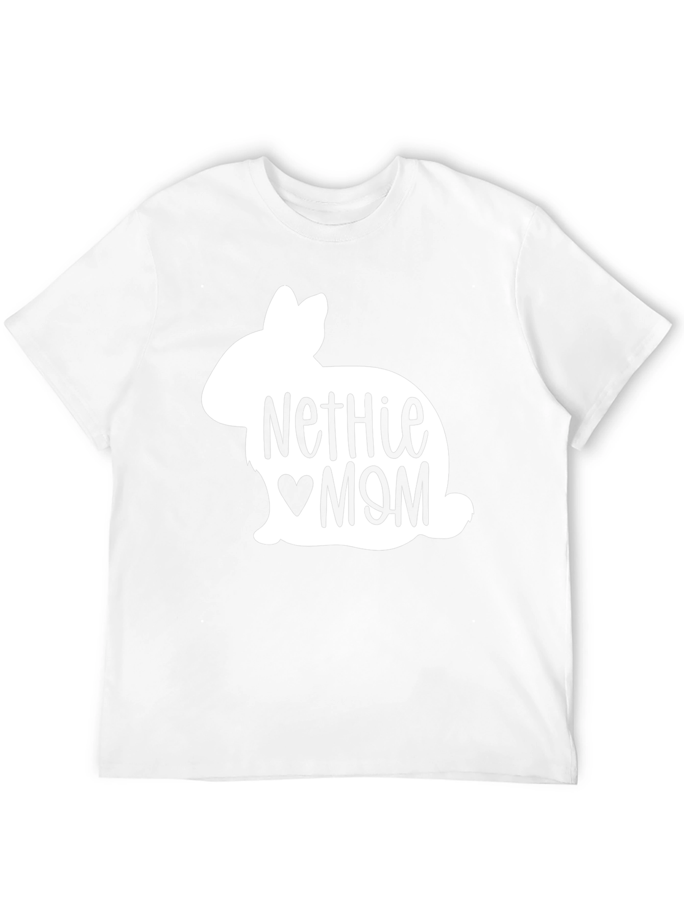 Nethie Mom Bunny T-Shirt - Cute Rabbit Lover Tee