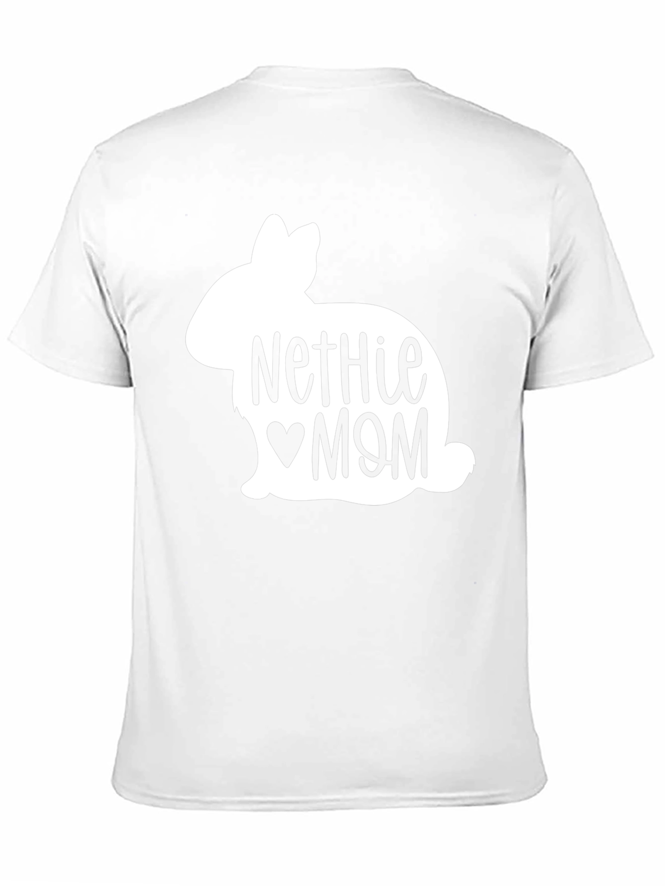 Nethie Mom Bunny T-Shirt - Cute Rabbit Lover Tee