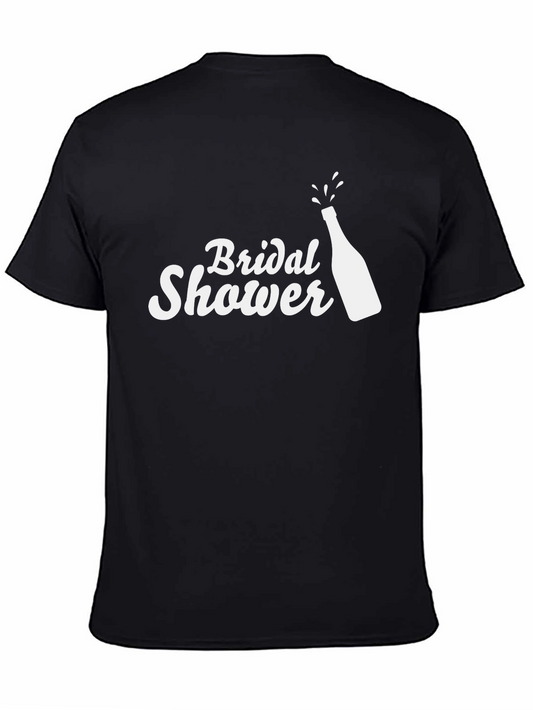 Bridal Shower Black T-Shirt