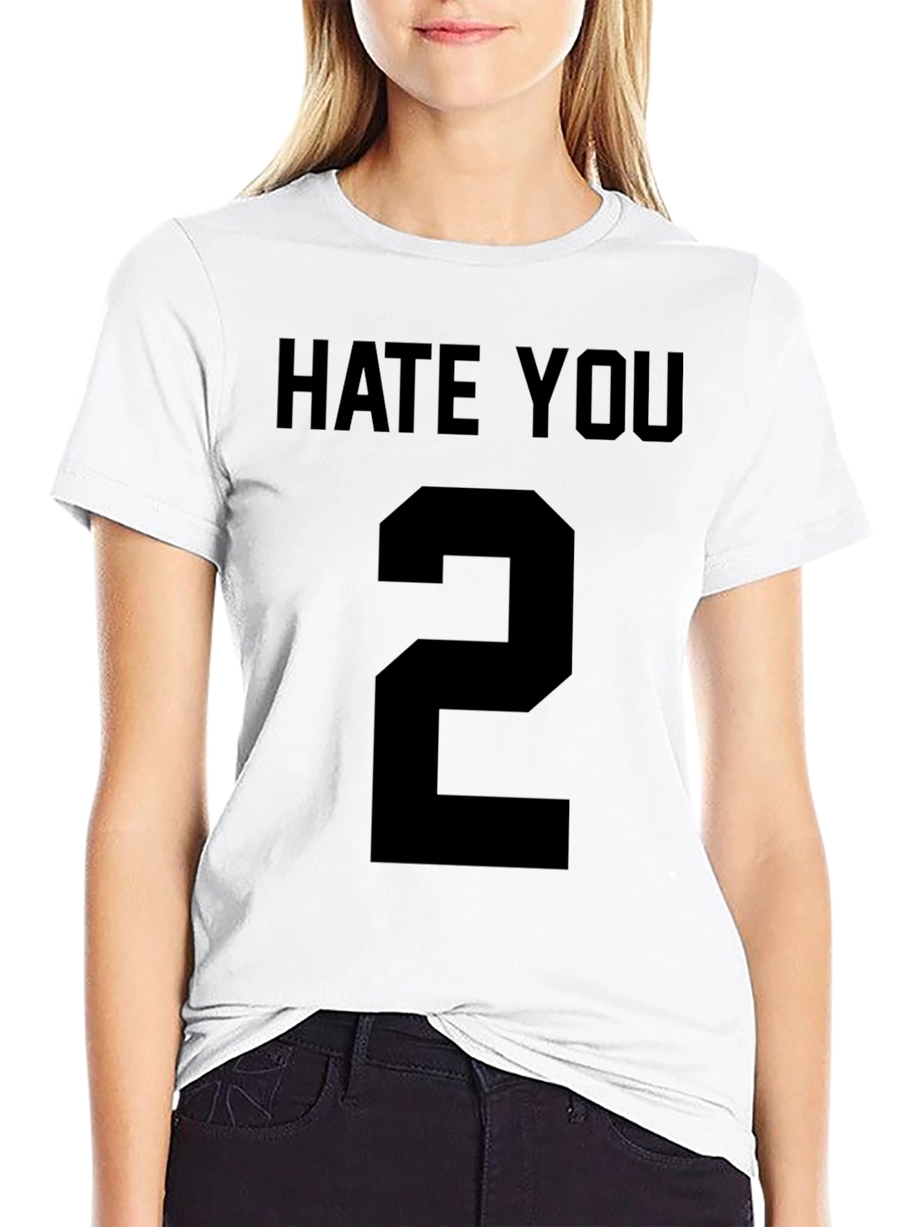 Hate You Number 2 Black T-Shirt