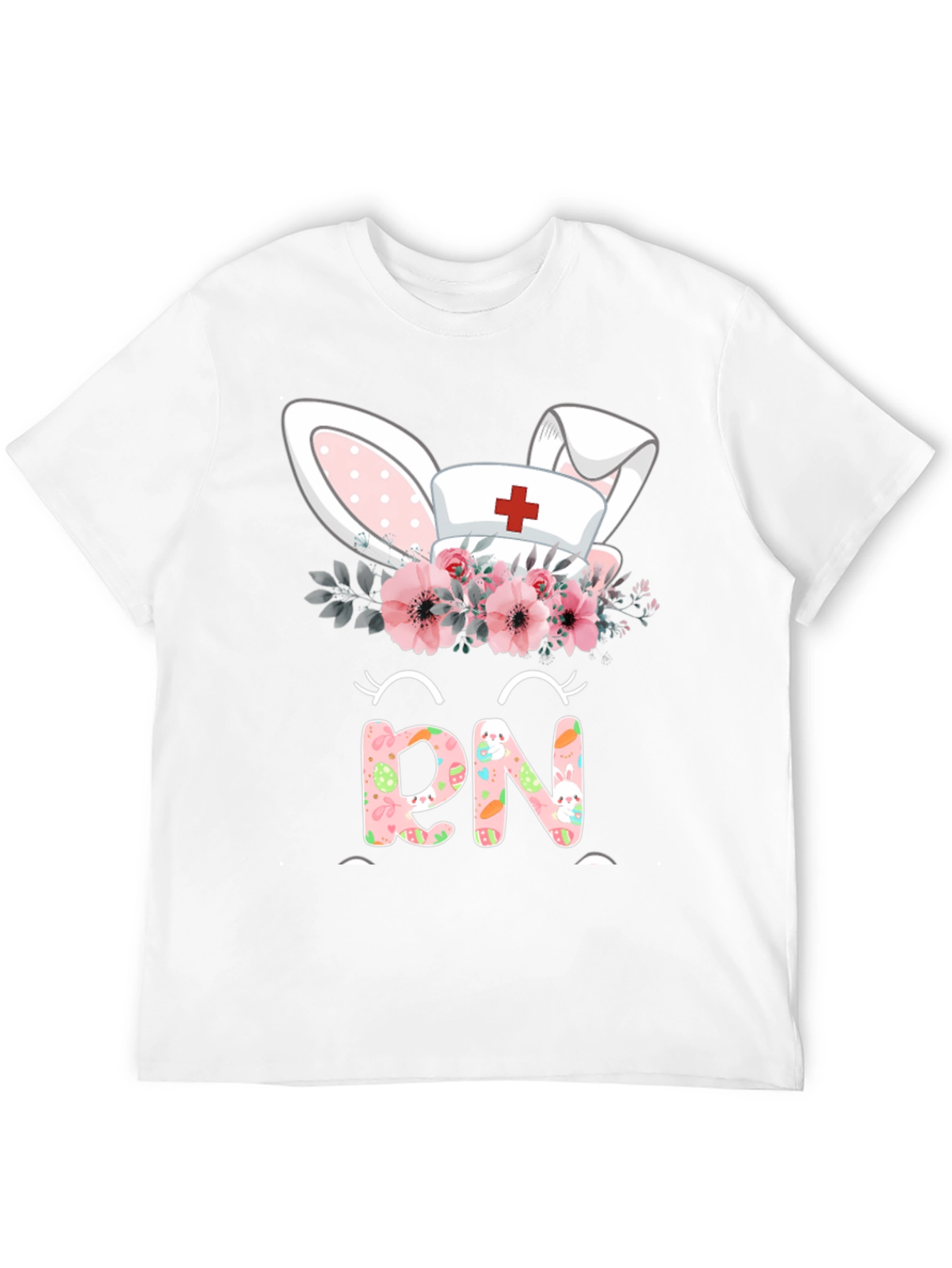 Easter RN Nurse Bunny T-Shirt