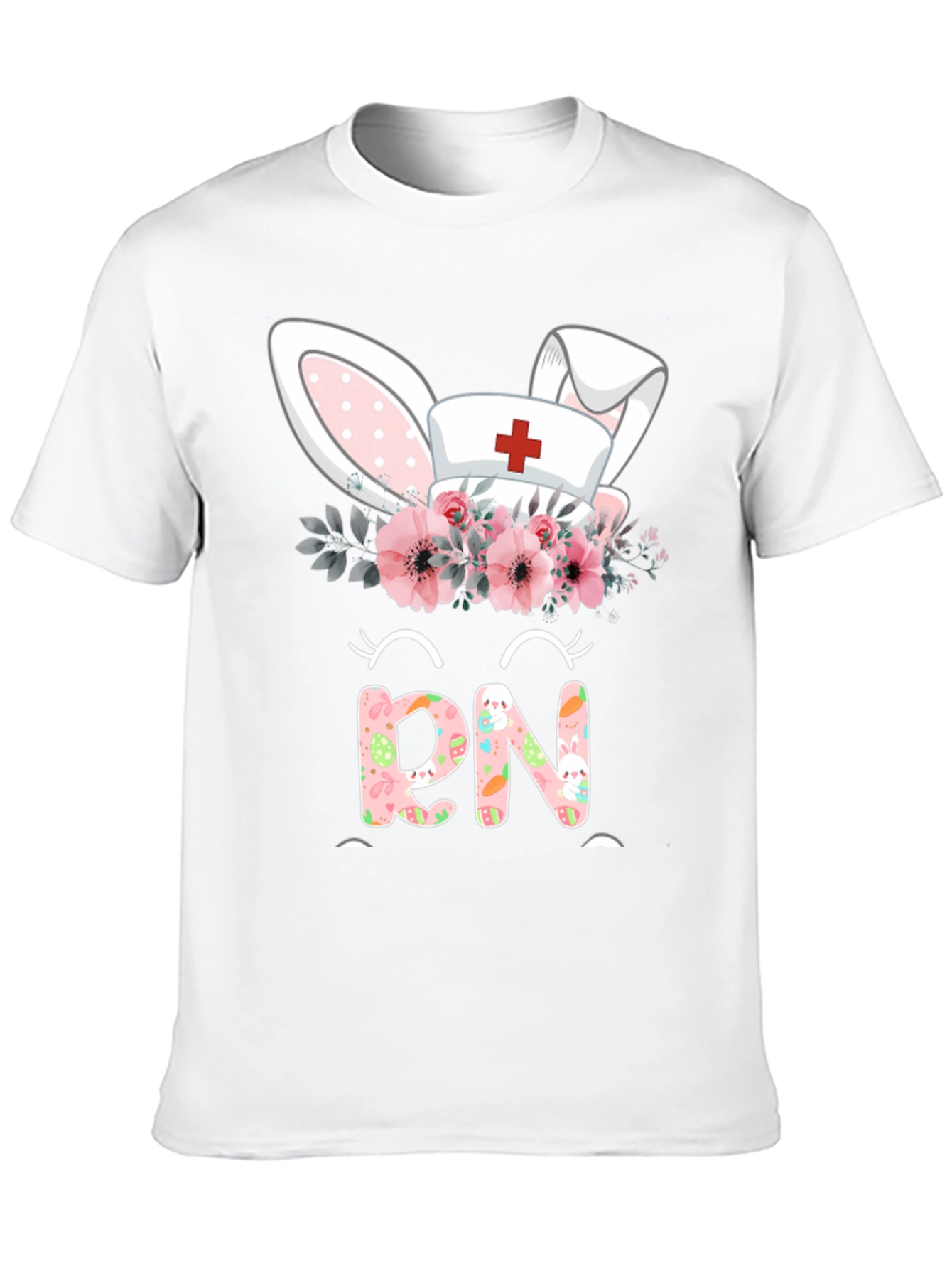 Easter RN Nurse Bunny T-Shirt