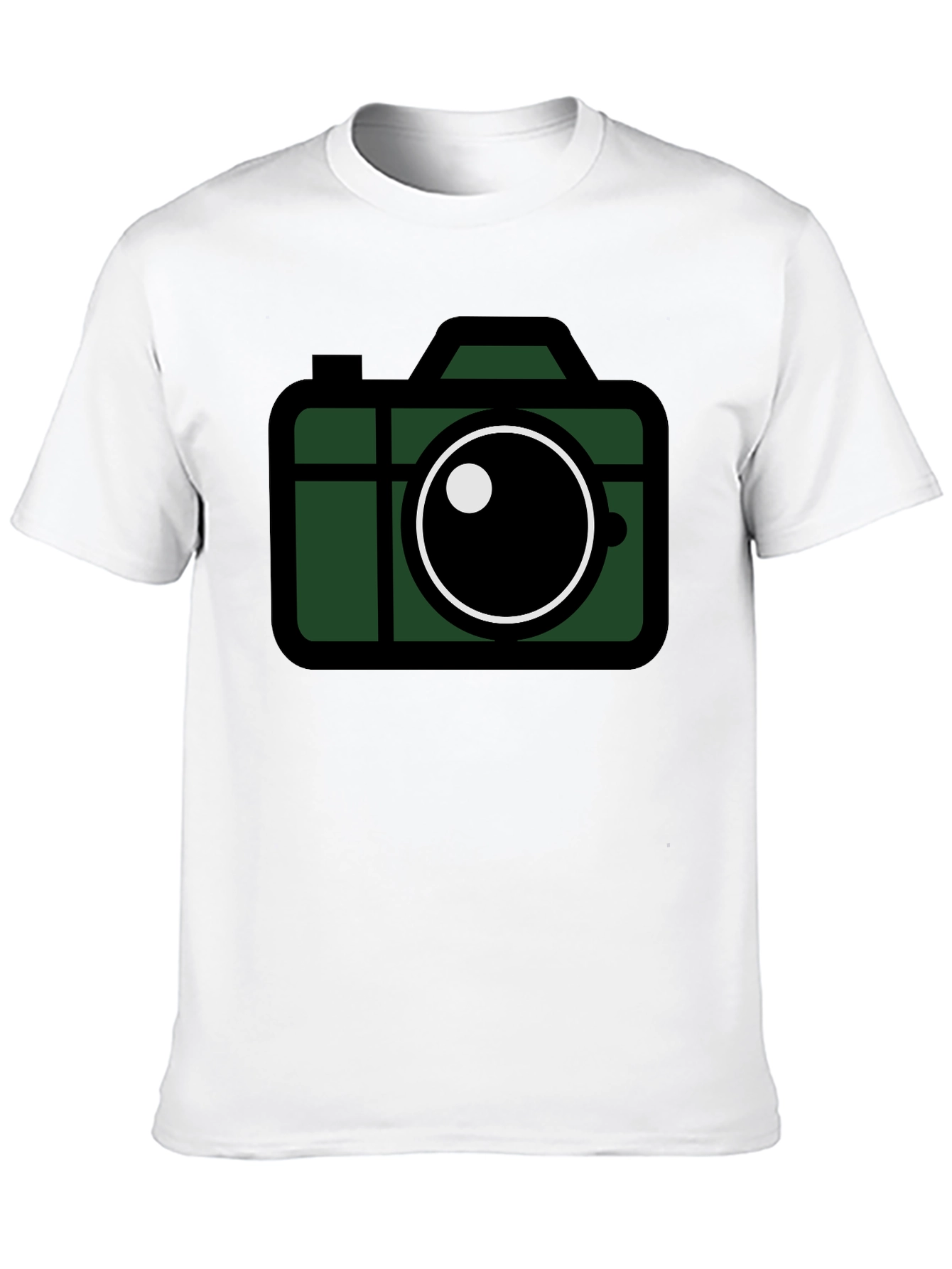 Retro Camera Graphic T-Shirt - Stylish Photography Tee