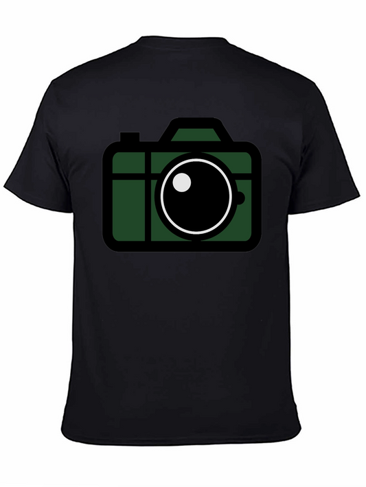 Retro Camera Graphic T-Shirt - Stylish Photography Tee