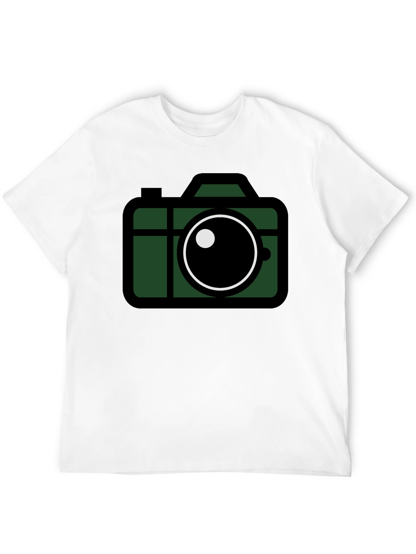Retro Camera Graphic T-Shirt - Stylish Photography Tee