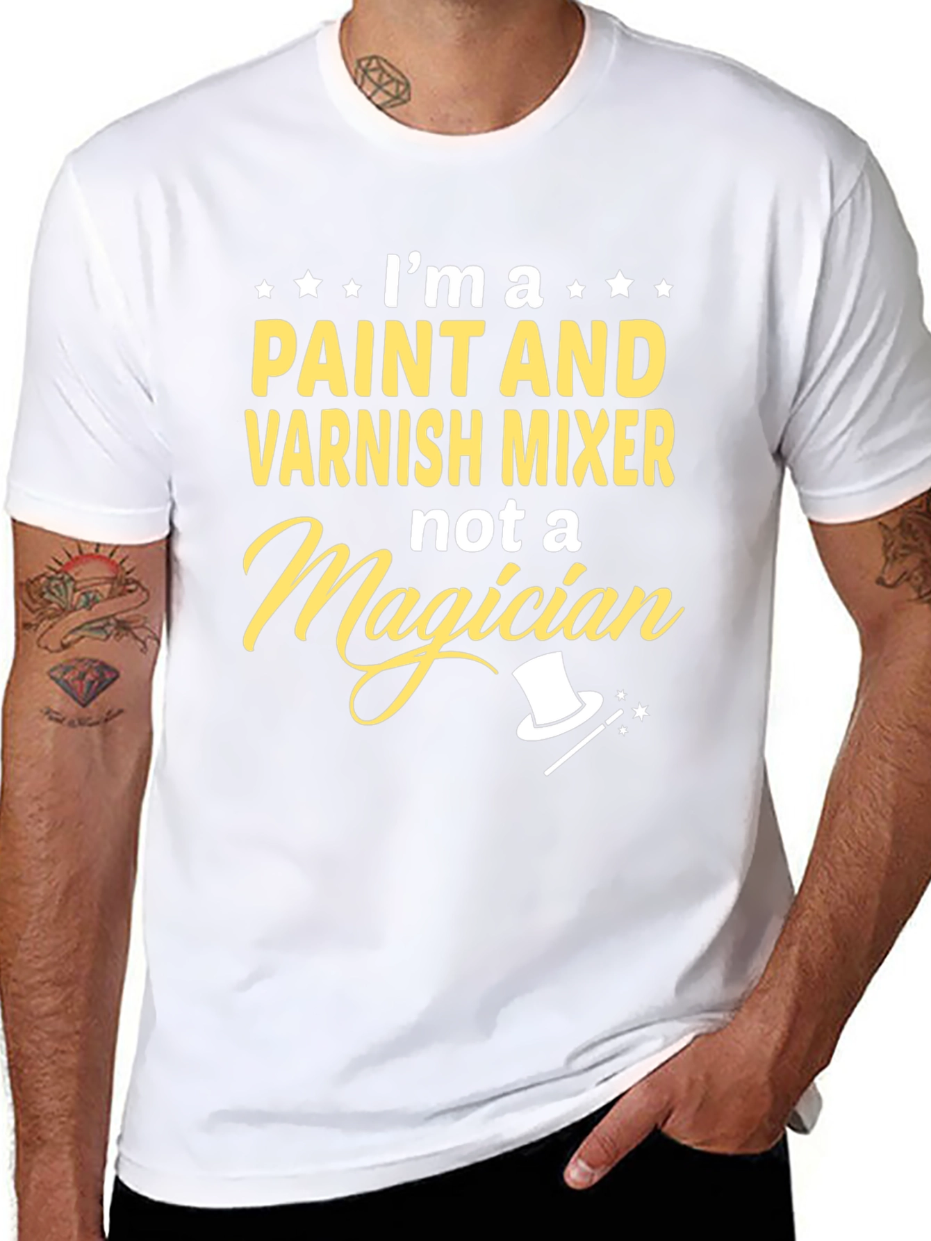 Paint & Varnish Mixer T-Shirt - Funny Job Tee