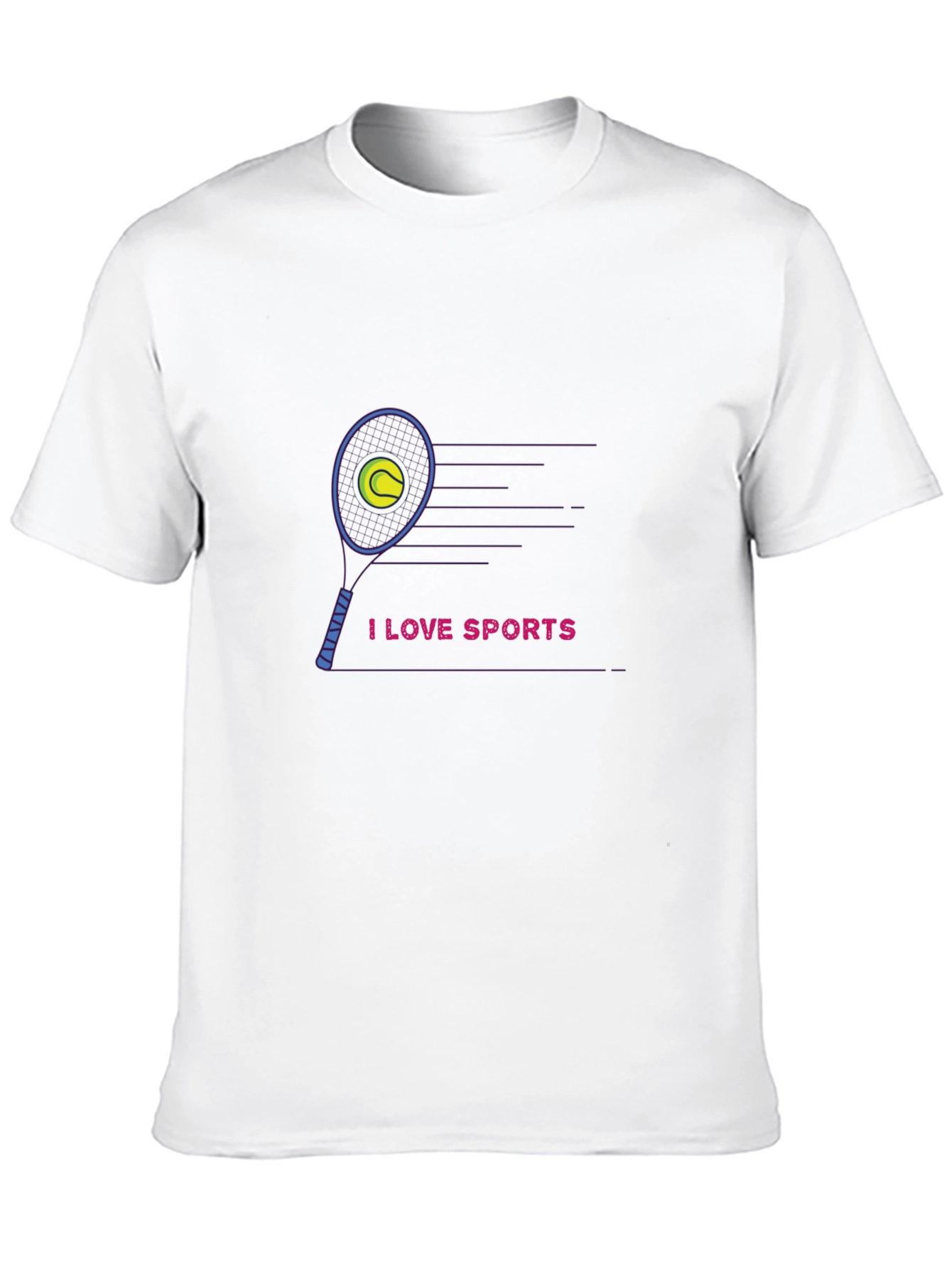 I Love Sports Graphic Tee