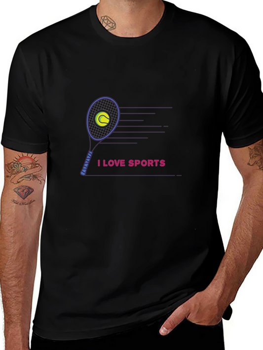 I Love Sports Graphic Tee