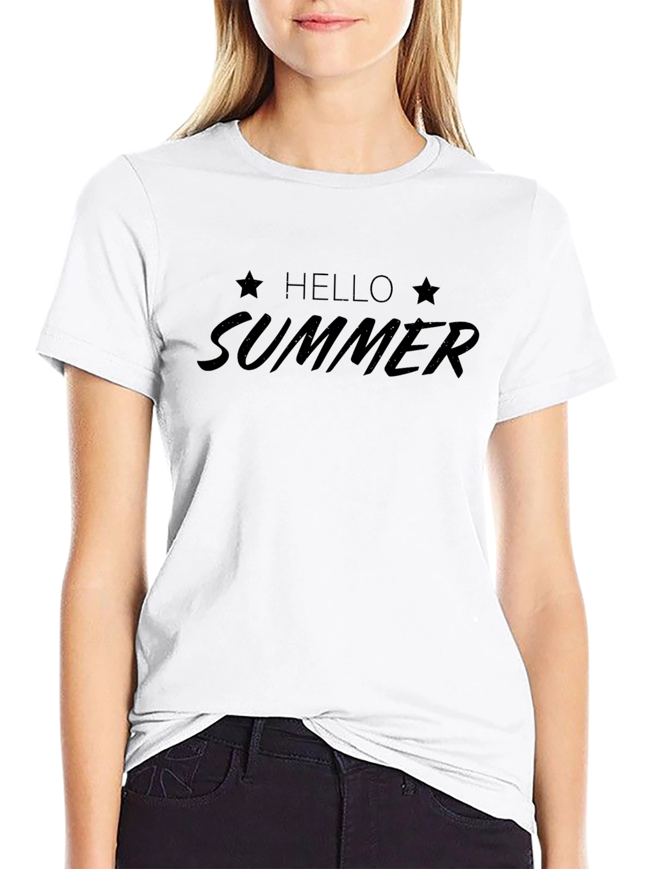Hello Summer T-Shirt - Stylish Graphic Tee