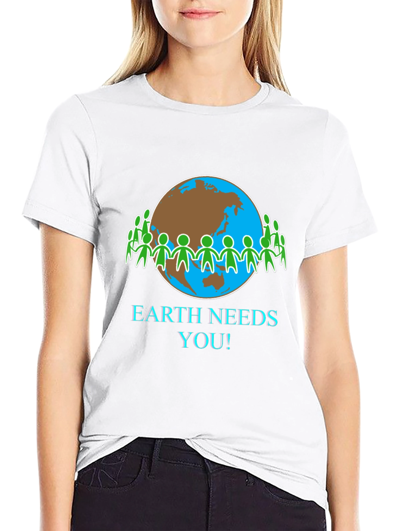 Earth Needs You T-Shirt - Eco-Friendly Design
