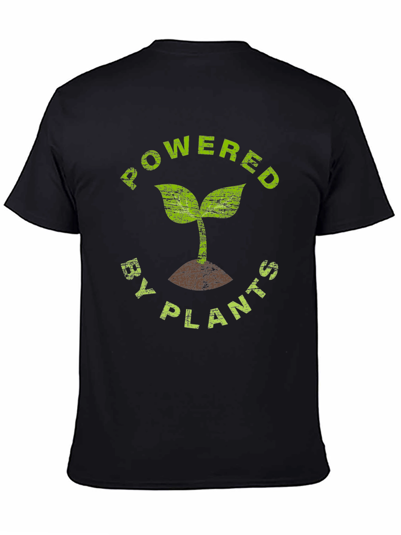 Powered By Plants T-Shirt - Vegan Lifestyle Tee