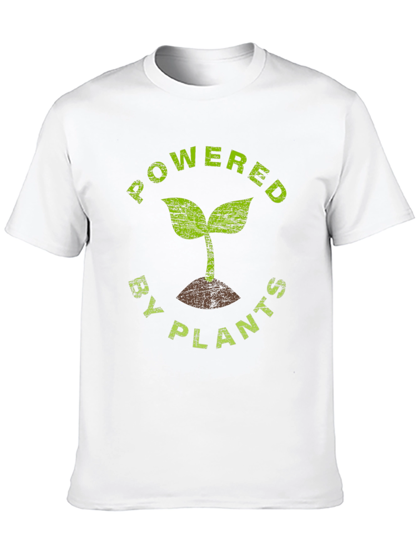 Powered By Plants T-Shirt - Vegan Lifestyle Tee