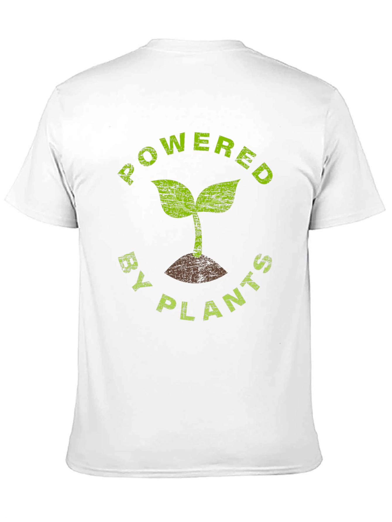 Powered By Plants T-Shirt - Vegan Lifestyle Tee