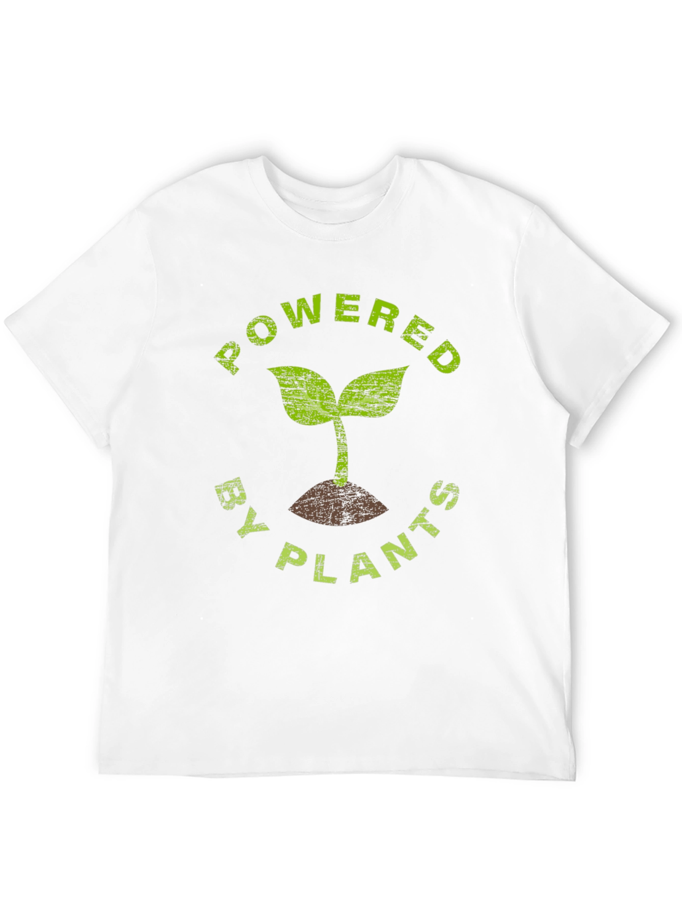 Powered By Plants T-Shirt - Vegan Lifestyle Tee