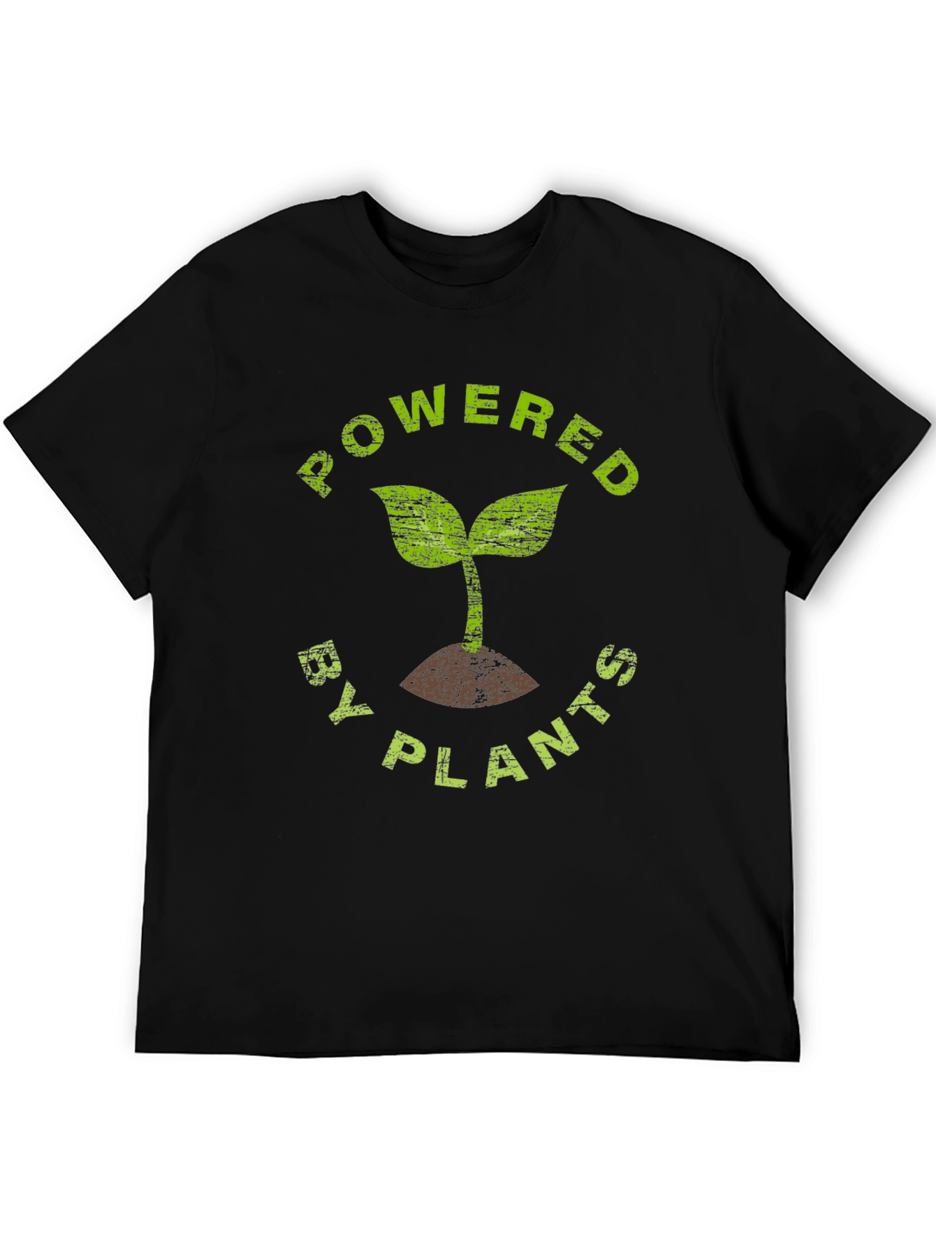 Powered By Plants T-Shirt - Vegan Lifestyle Tee