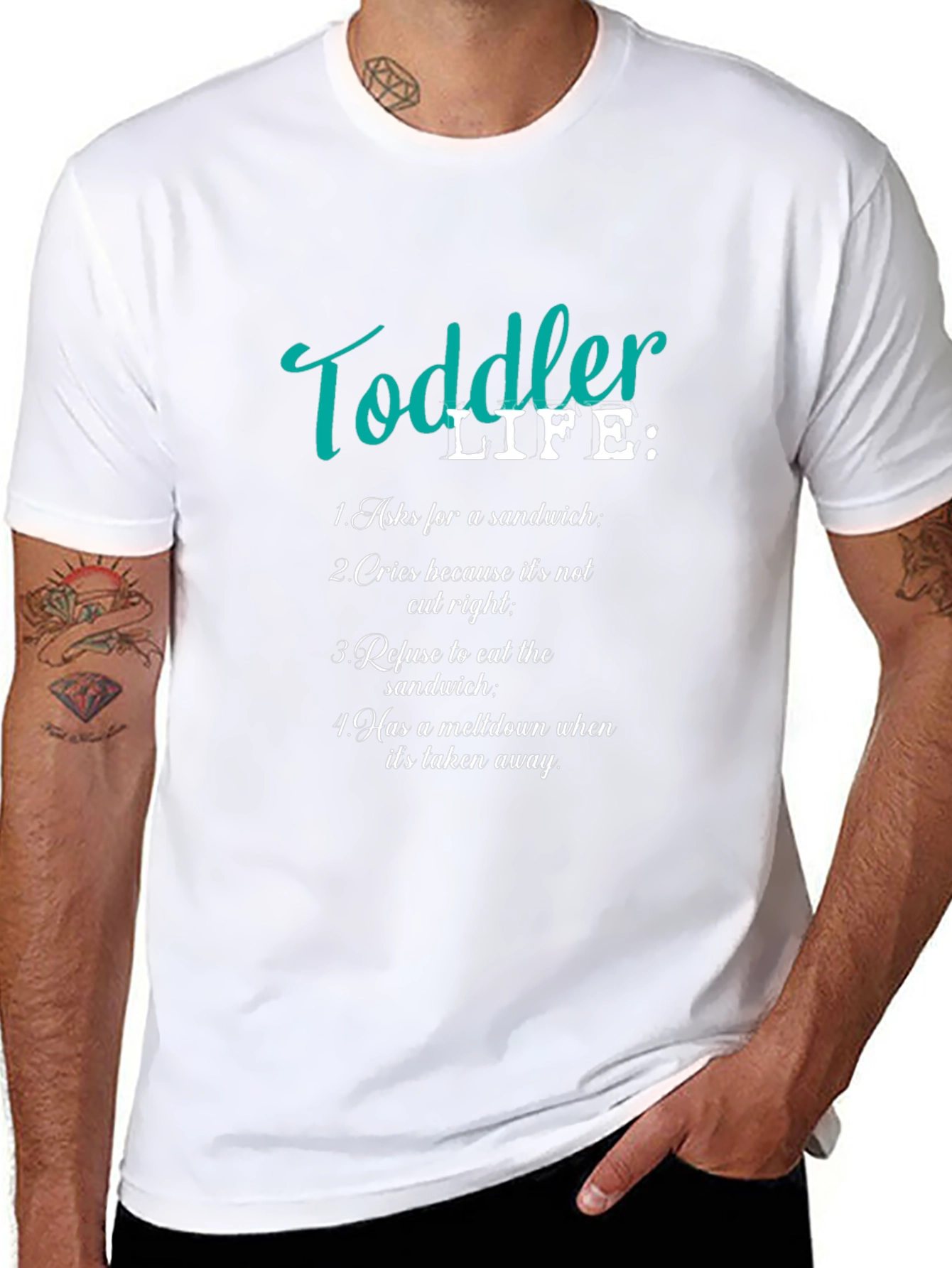 Toddler Life T-Shirt - Funny Parent Tee
